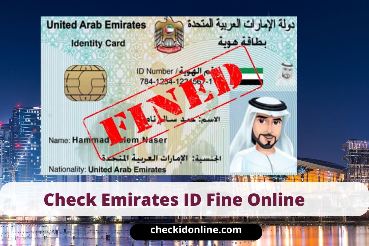 Check Emirates ID Fine Online