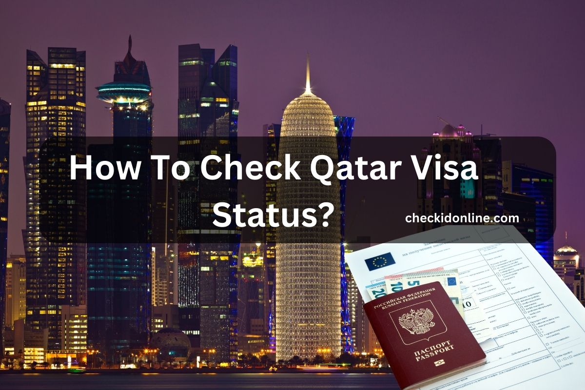 How to check Qatar visa status